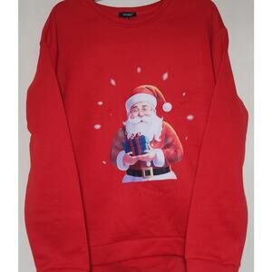 Santa sweatshirt by Ushdele men's XL